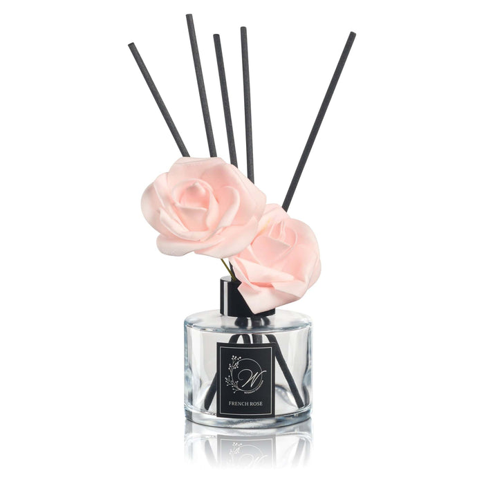 Blush Bloom Diffuser — Glass Reed Diffuser | Judaica Square Lakewood