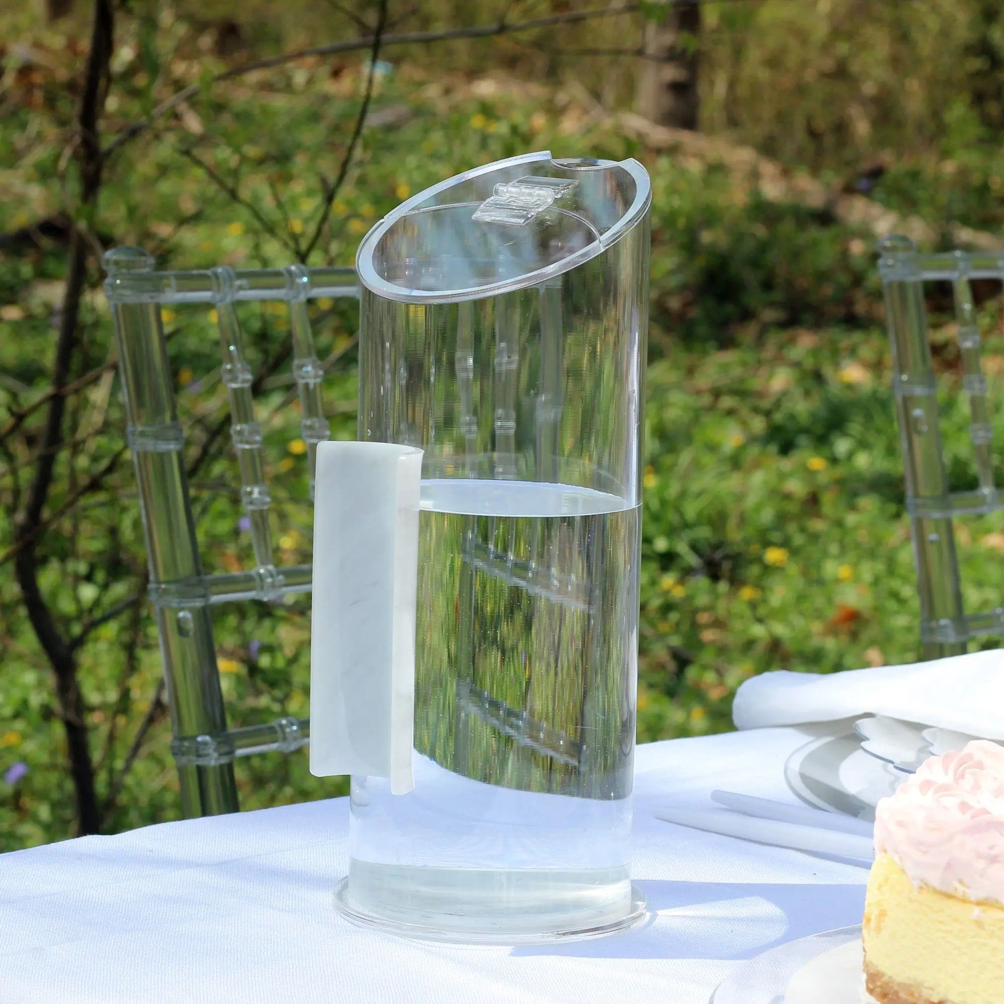 Blush & Silver Spring Tablescape | Judaica Square Lakewood