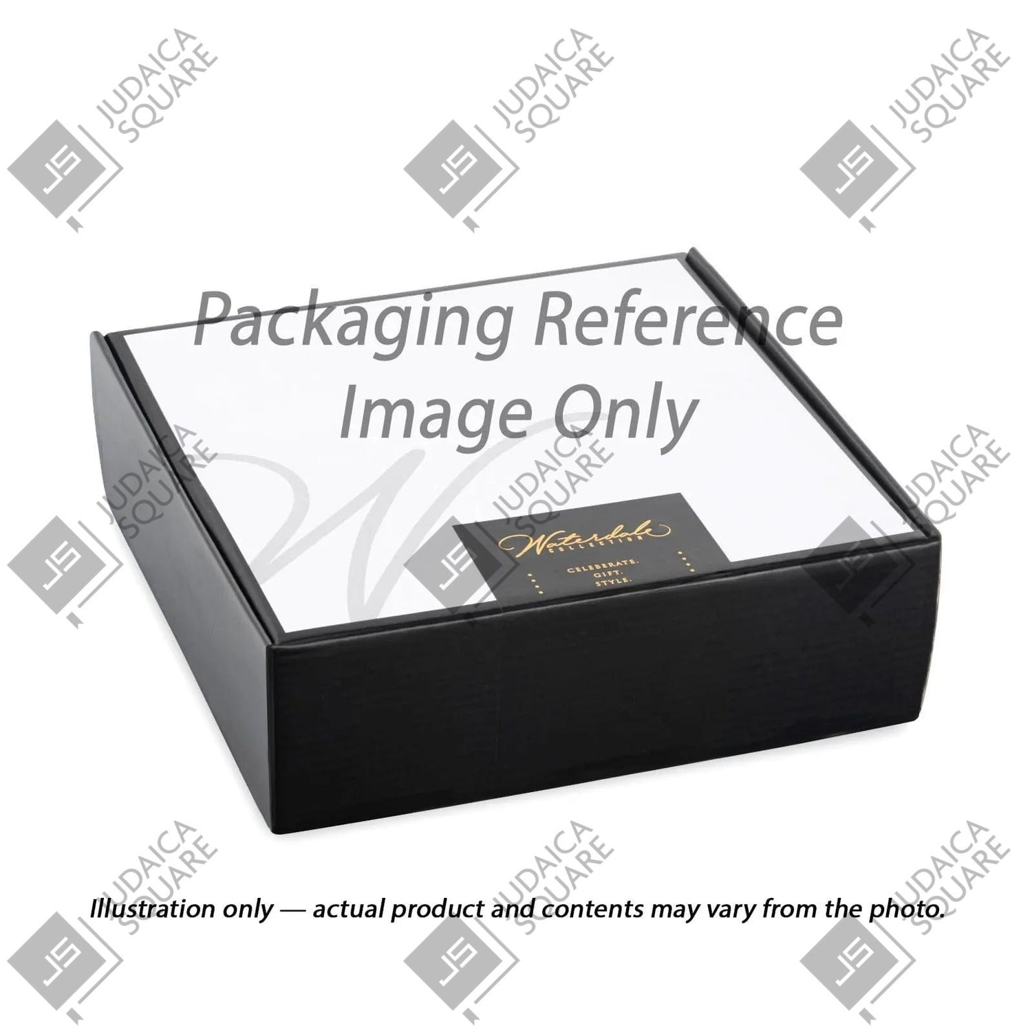 Painted Gold Havdalah Matchbox Holder | Judaica Square Lakewood