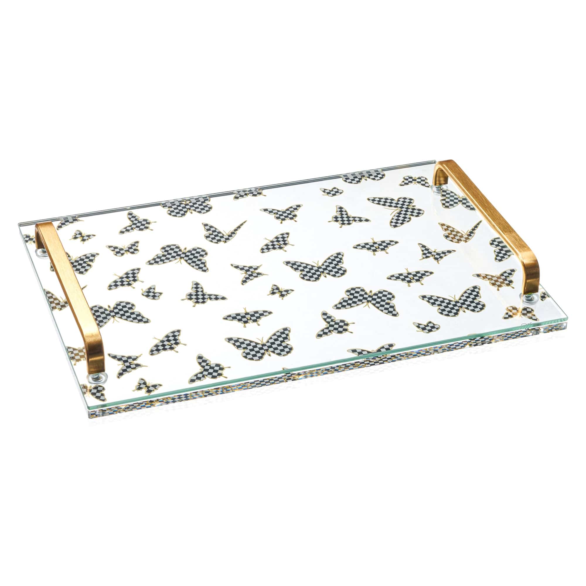 Onyx Butterfly Challah Board — hero shot | Judaica Square Lakewood