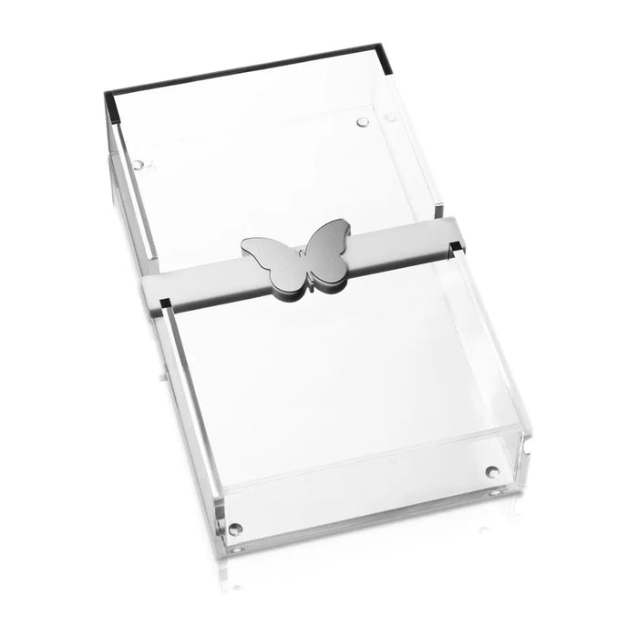 Butterfly Paper Towel Holder — lucite Napkin Holder | Judaica Square Lakewood