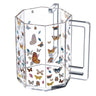 Butterfly Washing Cup — lucite | Judaica Square Lakewood