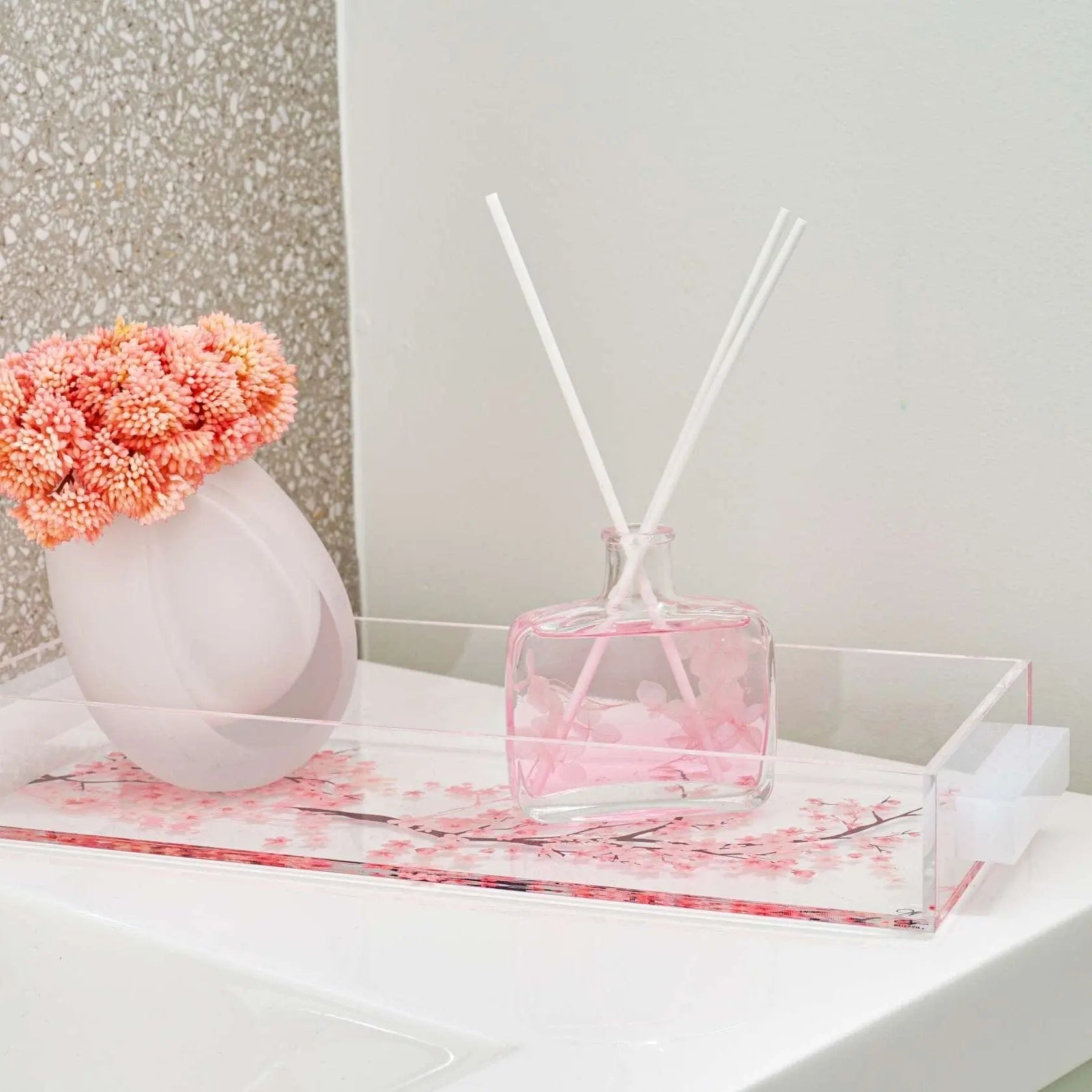 Shavuos Cherry Blossom 2025  Tablescape | Judaica Square Lakewood