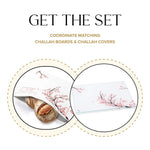 Cherry Blossom Challah Pouch Set