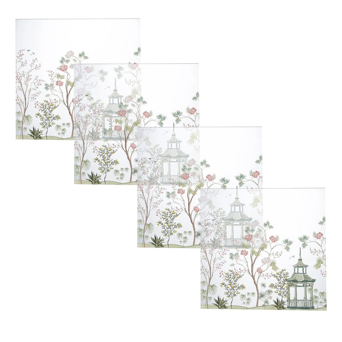Chinoiserie Chargers — lucite Charger Plate | Judaica Square Lakewood