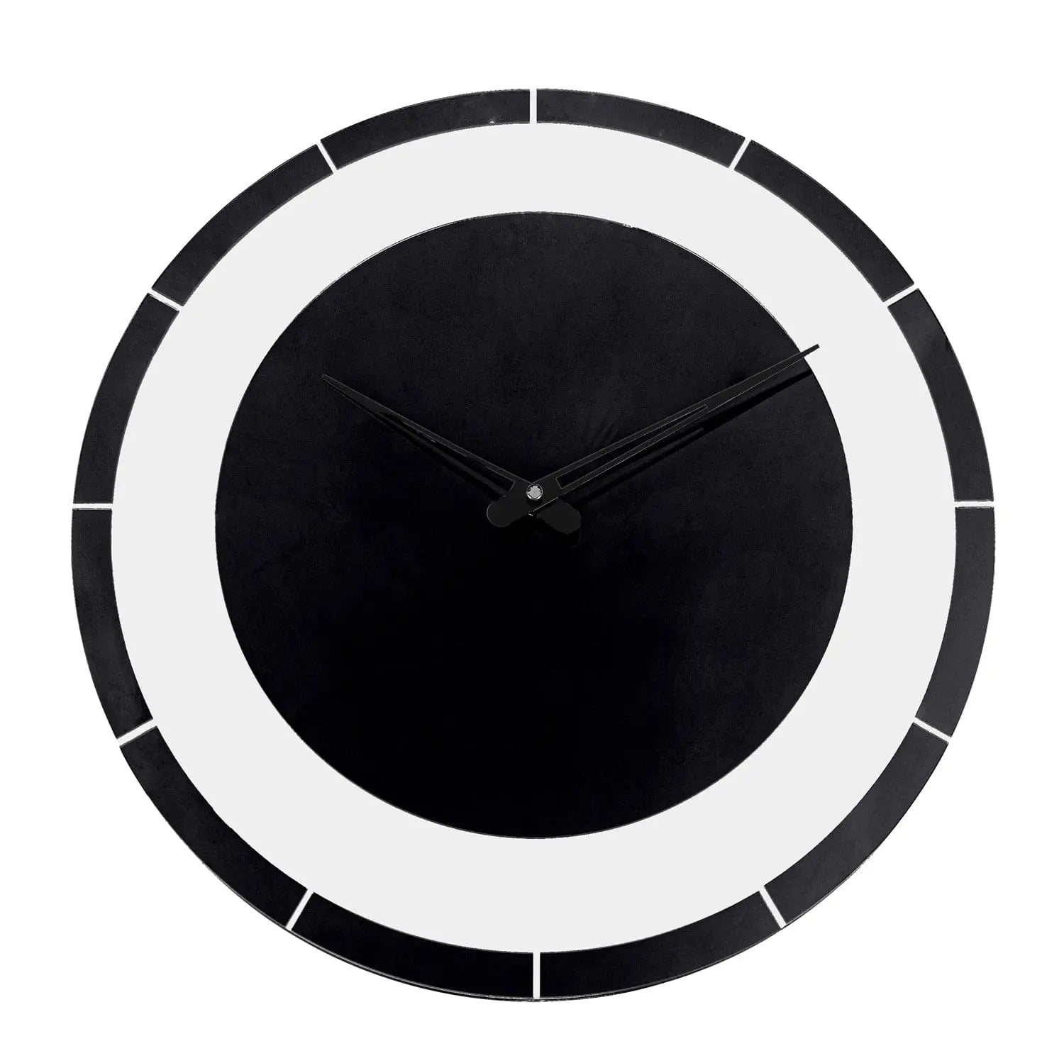 Circle Clock — styled in-room | Judaica Square Lakewood