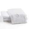 Circle Initial Embossed Finger Towel — Finger Towel | Judaica Square Lakewood