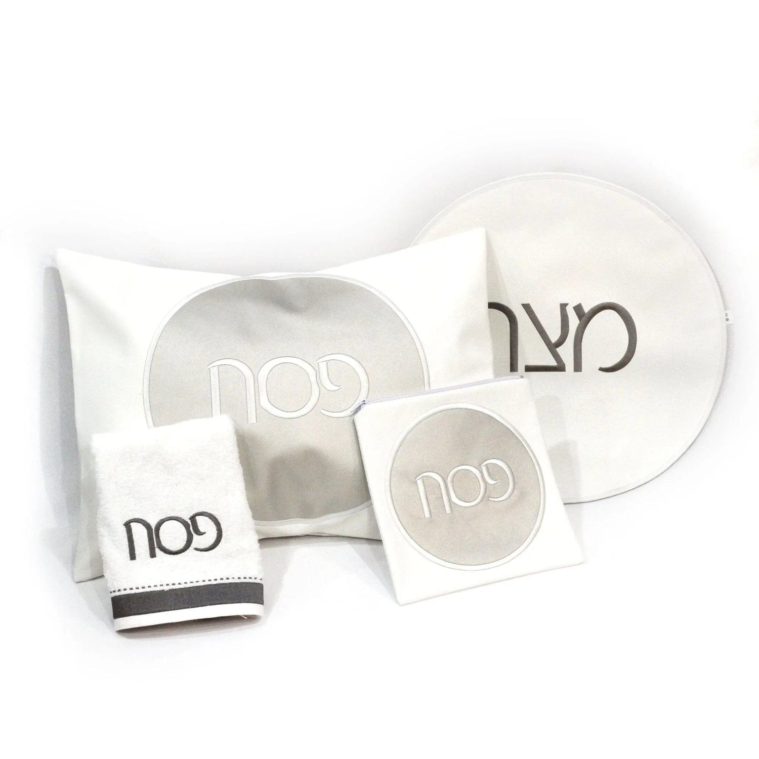 Circle Pesach Set — styled in-room | Judaica Square Lakewood