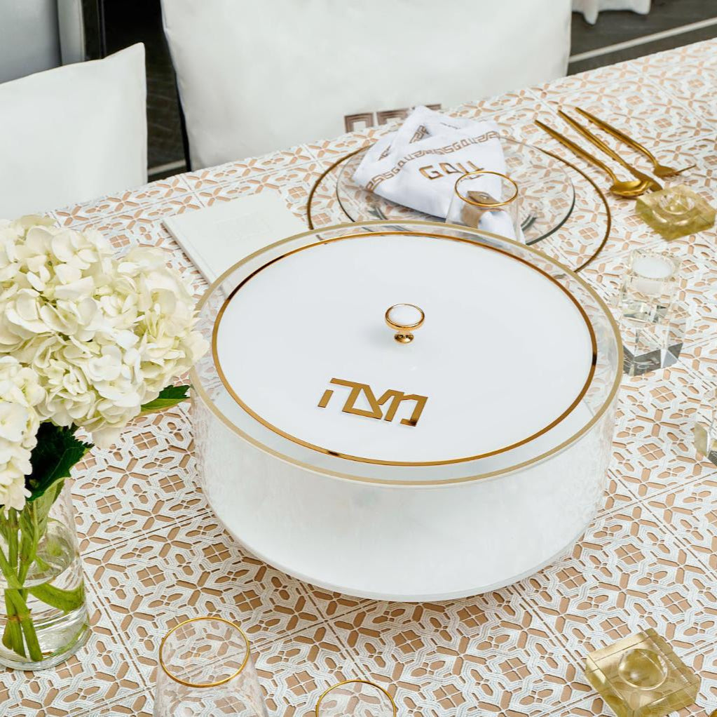 Classic 2.0 Matzah Box — detail view | Judaica Square Lakewood