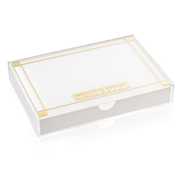 Classic 2.0 Menorah Tray with Drawer | Judaica Square Lakewood