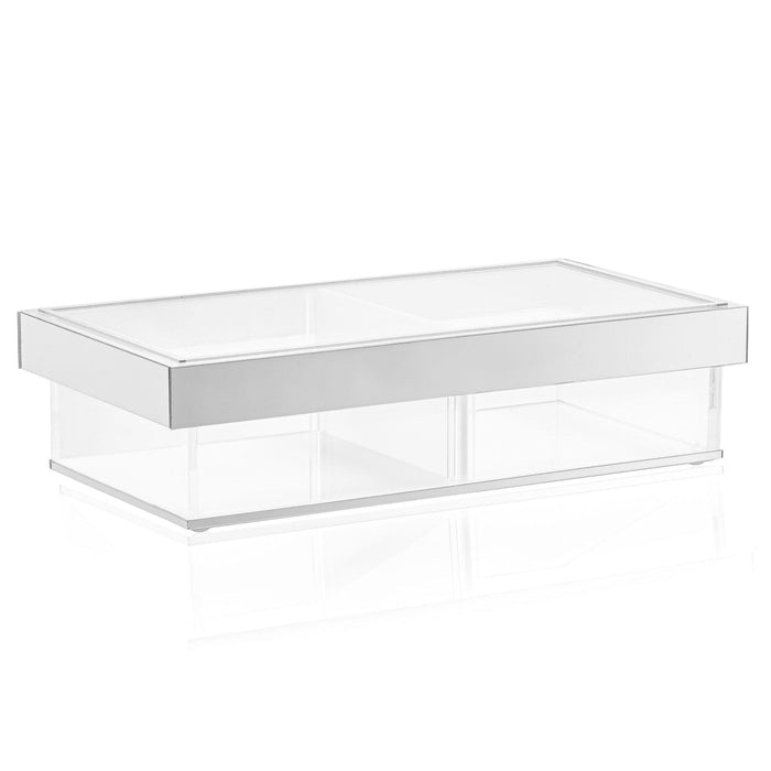 Classic 2.0 Removable Sectional Tray — lucite | Judaica Square Lakewood