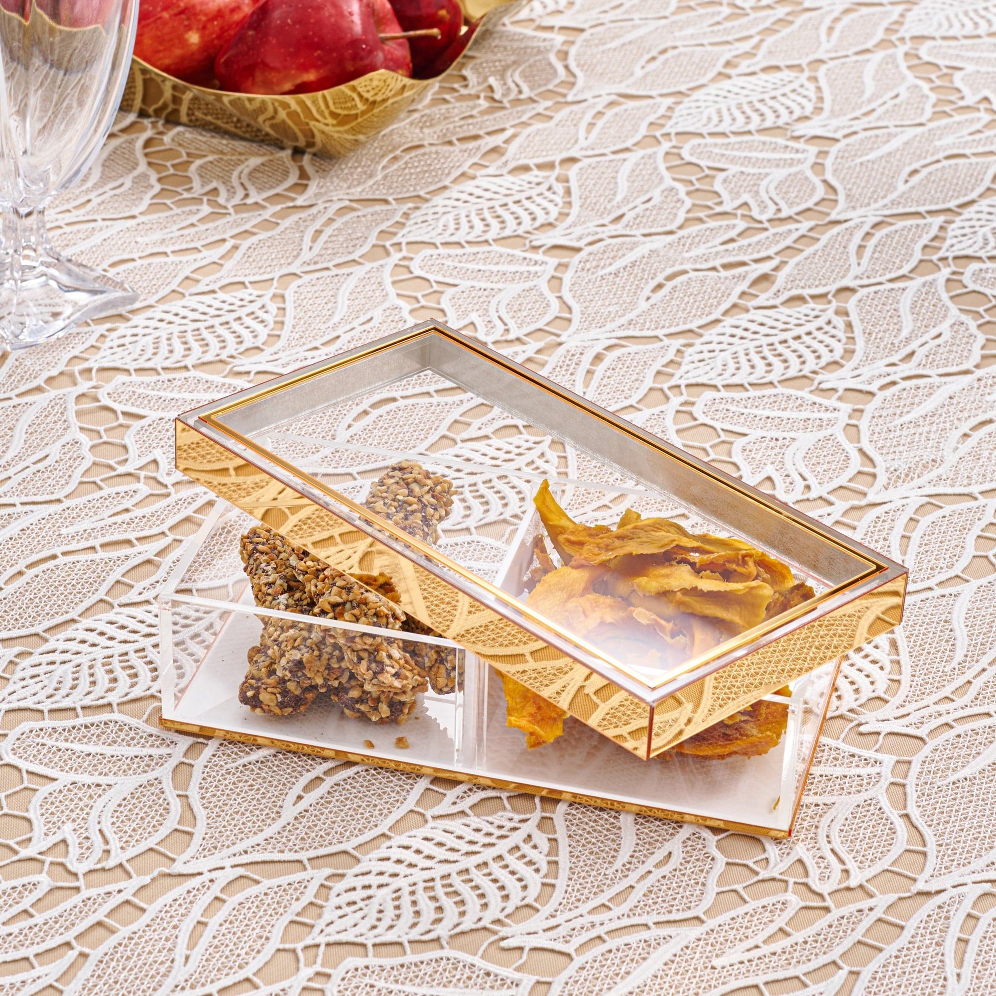 Classic 2.0 Removable Sectional Tray — reverse view | Judaica Square Lakewood