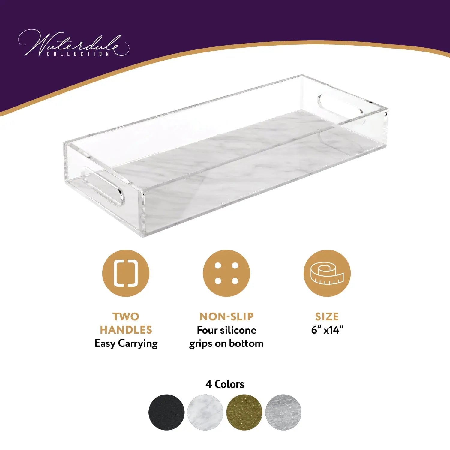 Classic Bread / Towel Tray — closeup | Judaica Square Lakewood