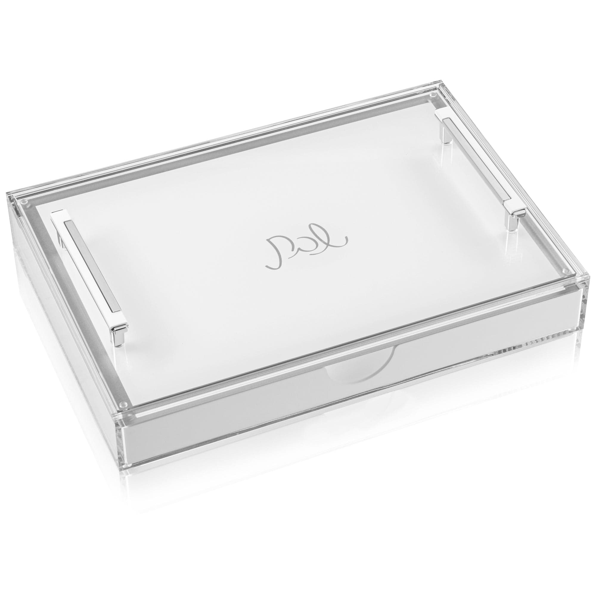 Classic Challah Board with Drawer — closeup | Judaica Square Lakewood