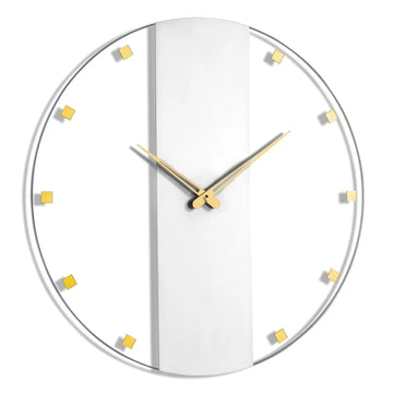 Classic Clock — lucite Wall Art