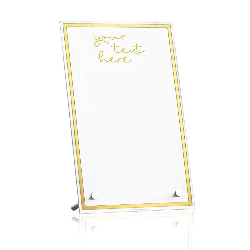 Classic Custom Tabletop Print — reverse view | Judaica Square Lakewood