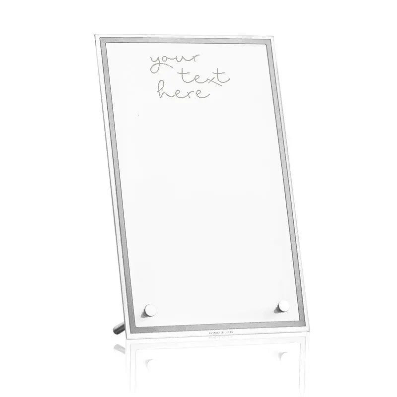 Classic Custom Tabletop Print — side detail | Judaica Square Lakewood