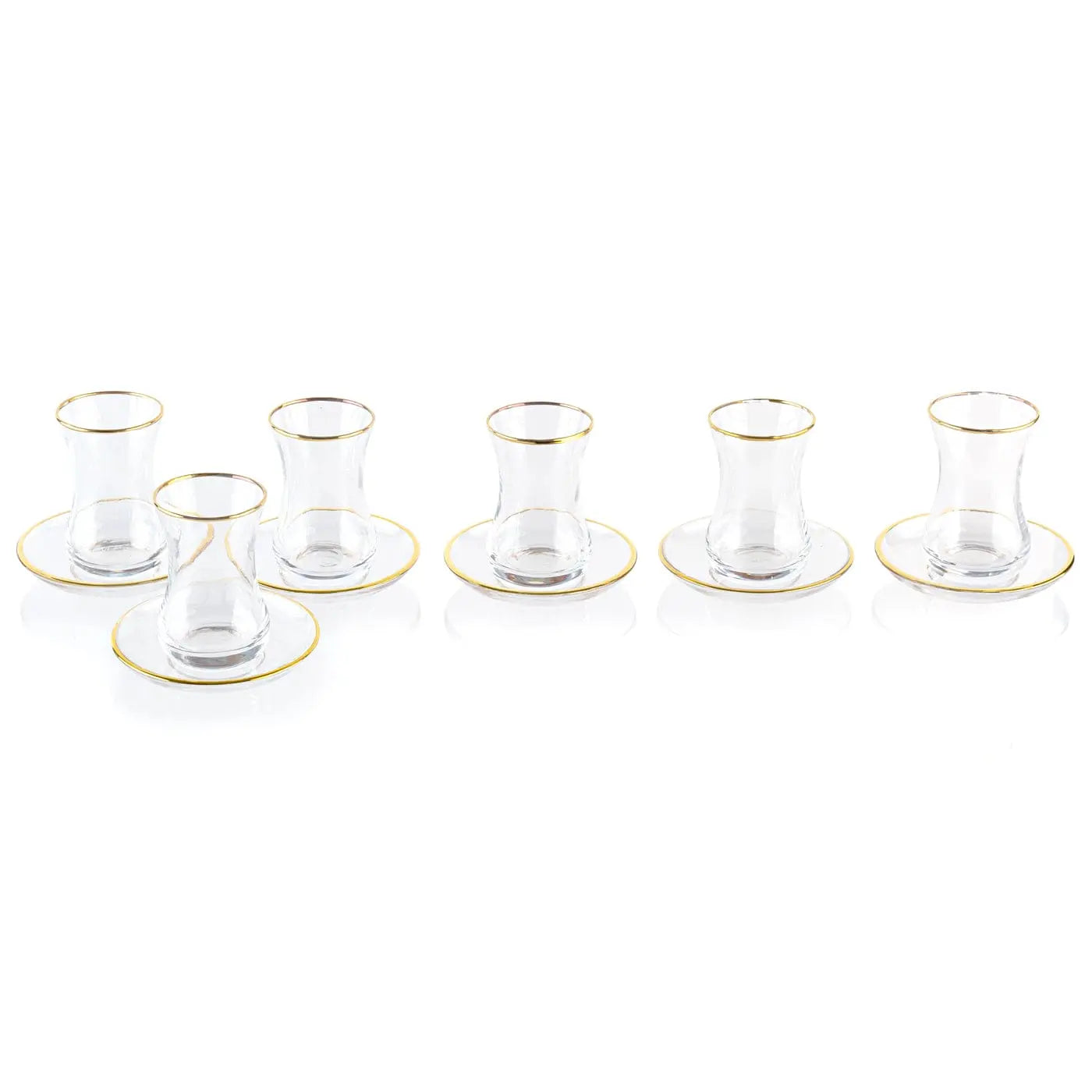Classic Glass Cups & Saucers | Judaica Square Lakewood