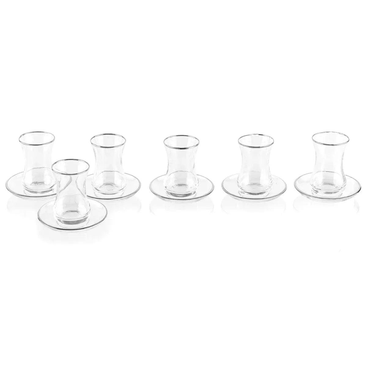 Classic Glass Cups & Saucers | Judaica Square Lakewood