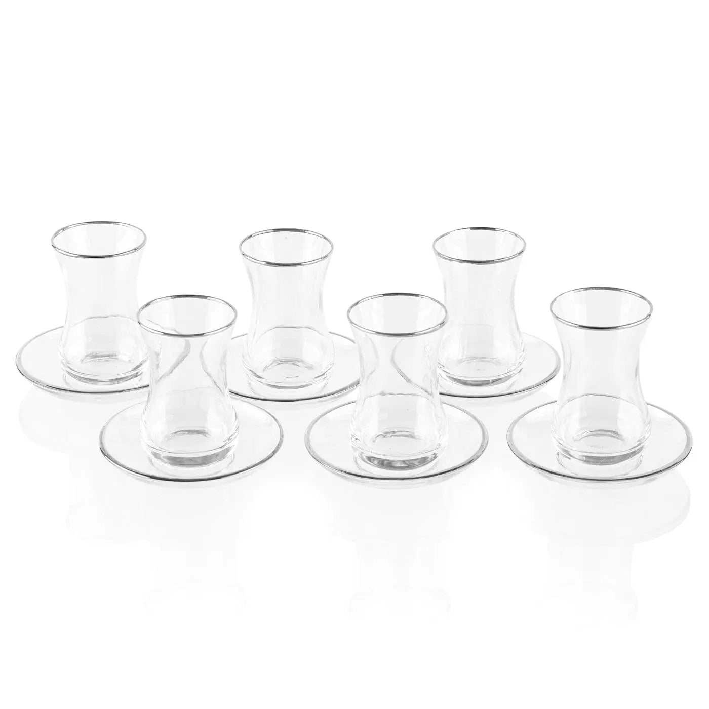 Classic Glass Cups & Saucers | Judaica Square Lakewood