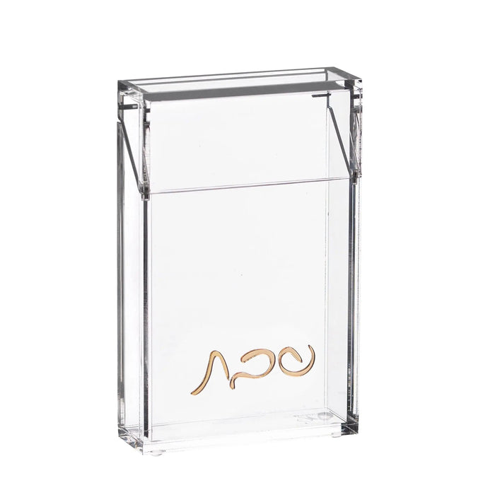 Classic Match Holder — Acrylic Shabbos Candle Tray | Judaica Square Lakewood