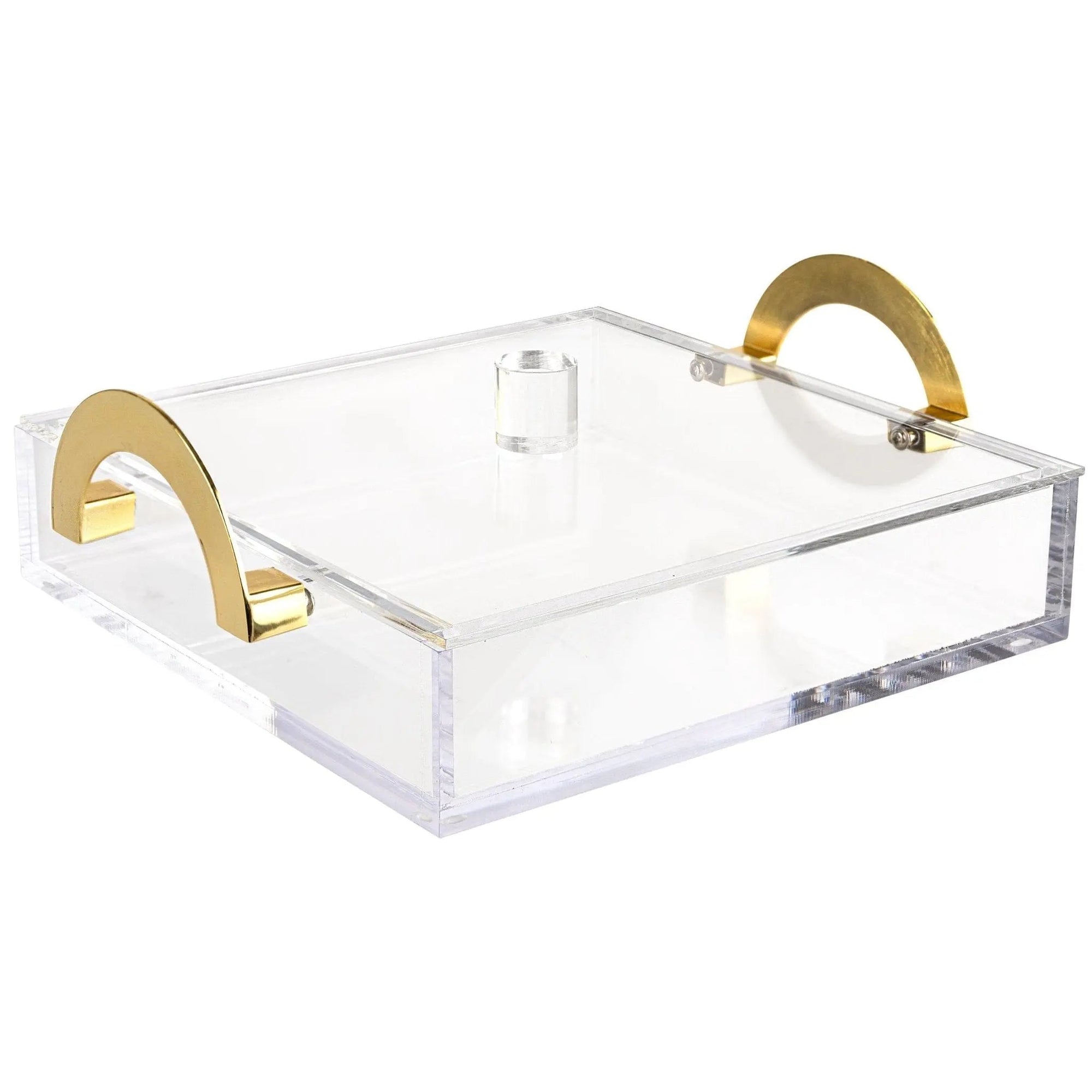 Cover for Luxe Square Tray — styled in-room | Judaica Square Lakewood