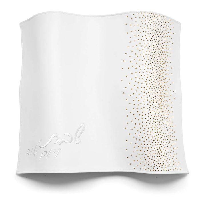 Crystal Challah Cover — leather | Judaica Square Lakewood
