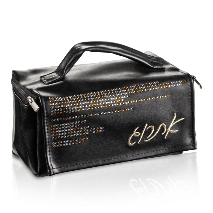 Crystal Leather Esrog Bag — Esrog Bag | Judaica Square Lakewood