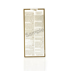 Custom Lucite Bencher Cards