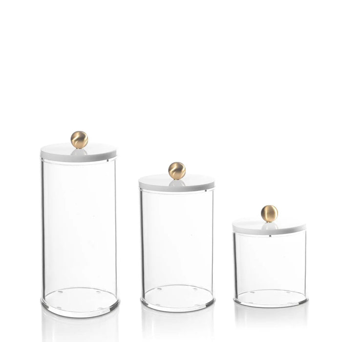 Cylinder Canisters — lucite Judaica | Judaica Square Lakewood
