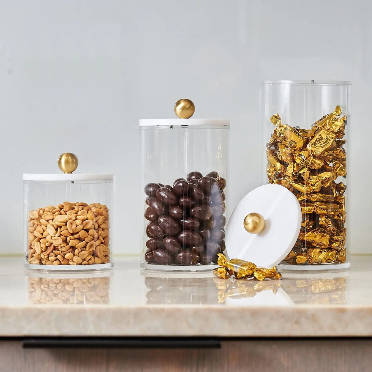 Cylinder Canisters (Large) — reverse view | Judaica Square Lakewood