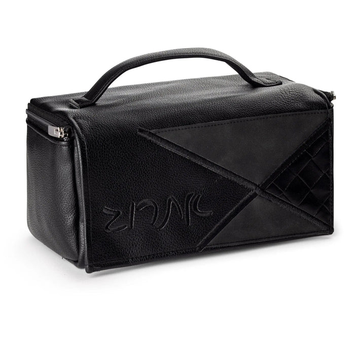 Diagonal Leather Esrog Bag — Esrog Bag | Judaica Square Lakewood
