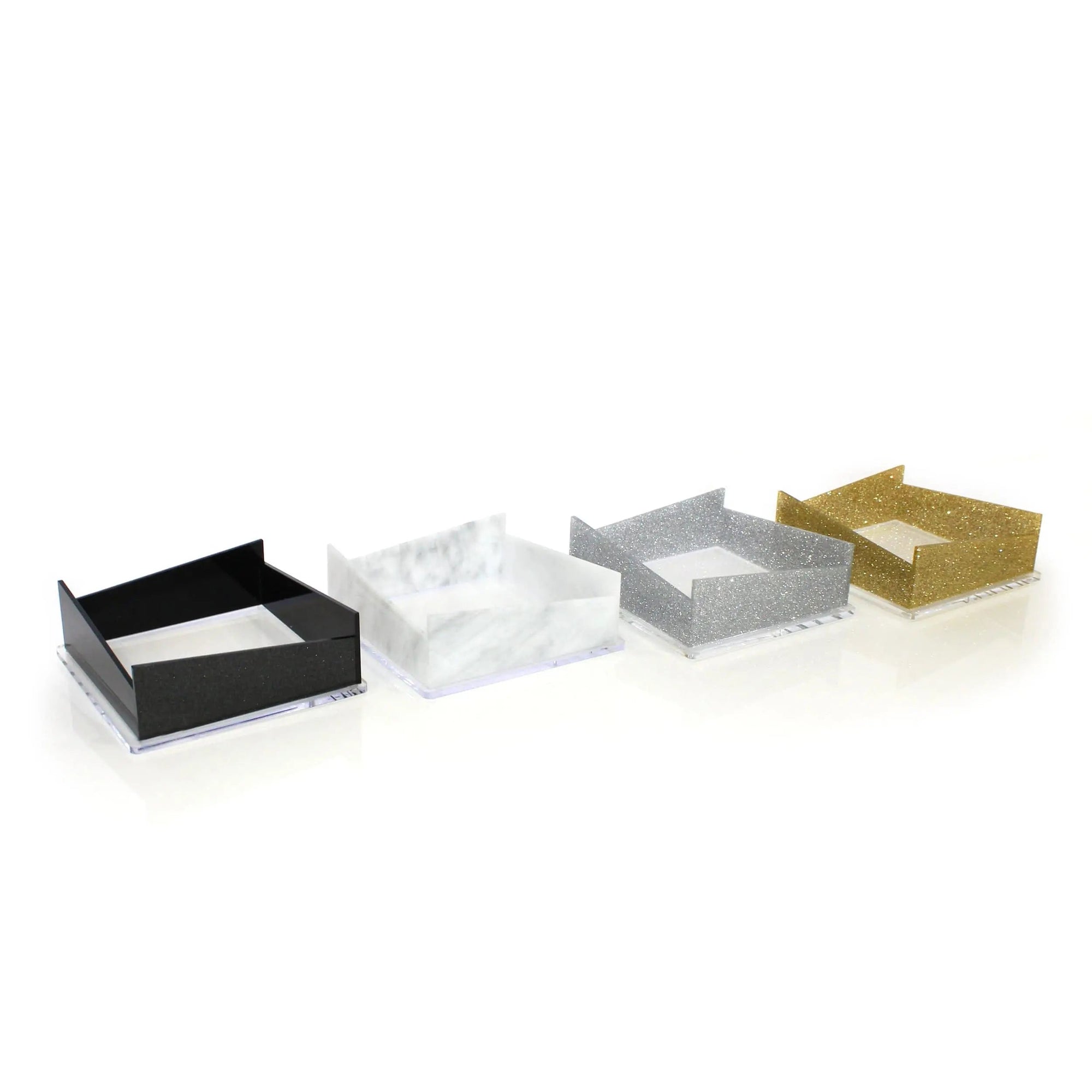 Diagonal Napkin Holder — reverse view | Judaica Square Lakewood
