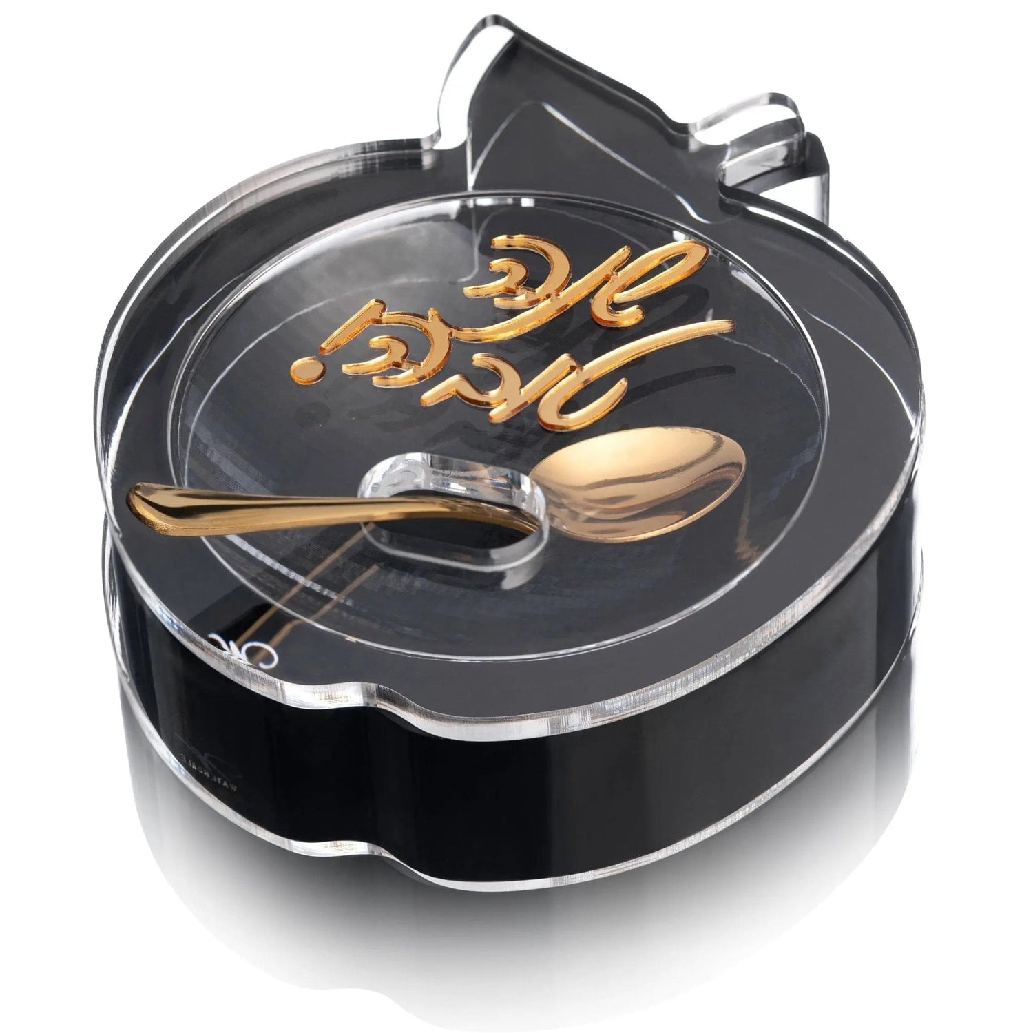 Die-Cut Apple Honey Dish | Judaica Square Lakewood