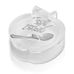Die-Cut Apple Lucite Honey Dish