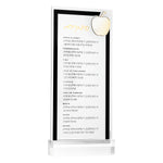 Lucite Die-Cut Apple Simanim Card