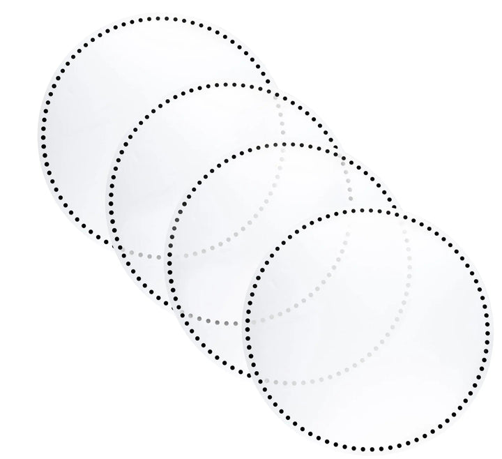 Dot Border Chargers — Charger Plate