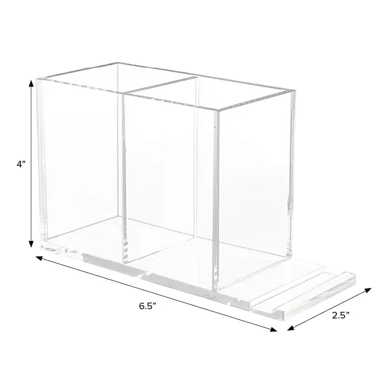 Double Pen/Phone Holder — side detail | Judaica Square Lakewood