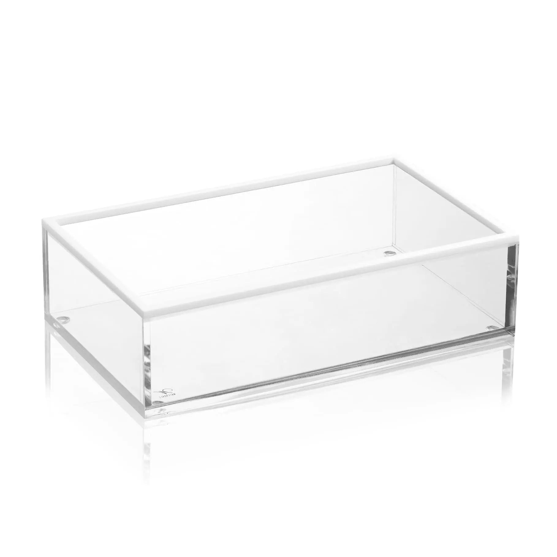Edge Guest Towel Holder — styled in-room | Judaica Square Lakewood