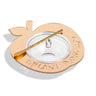 Floating Apple Honey Dish — lucite | Judaica Square Lakewood