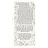 Floral Bird Nishmas Card — Clear Acrylic Table Display