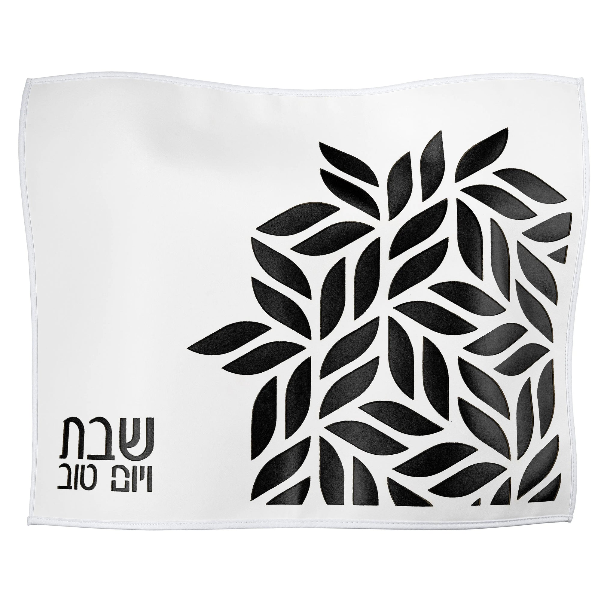 Floral Laser Cut Challah Cover — hero shot | Judaica Square Lakewood