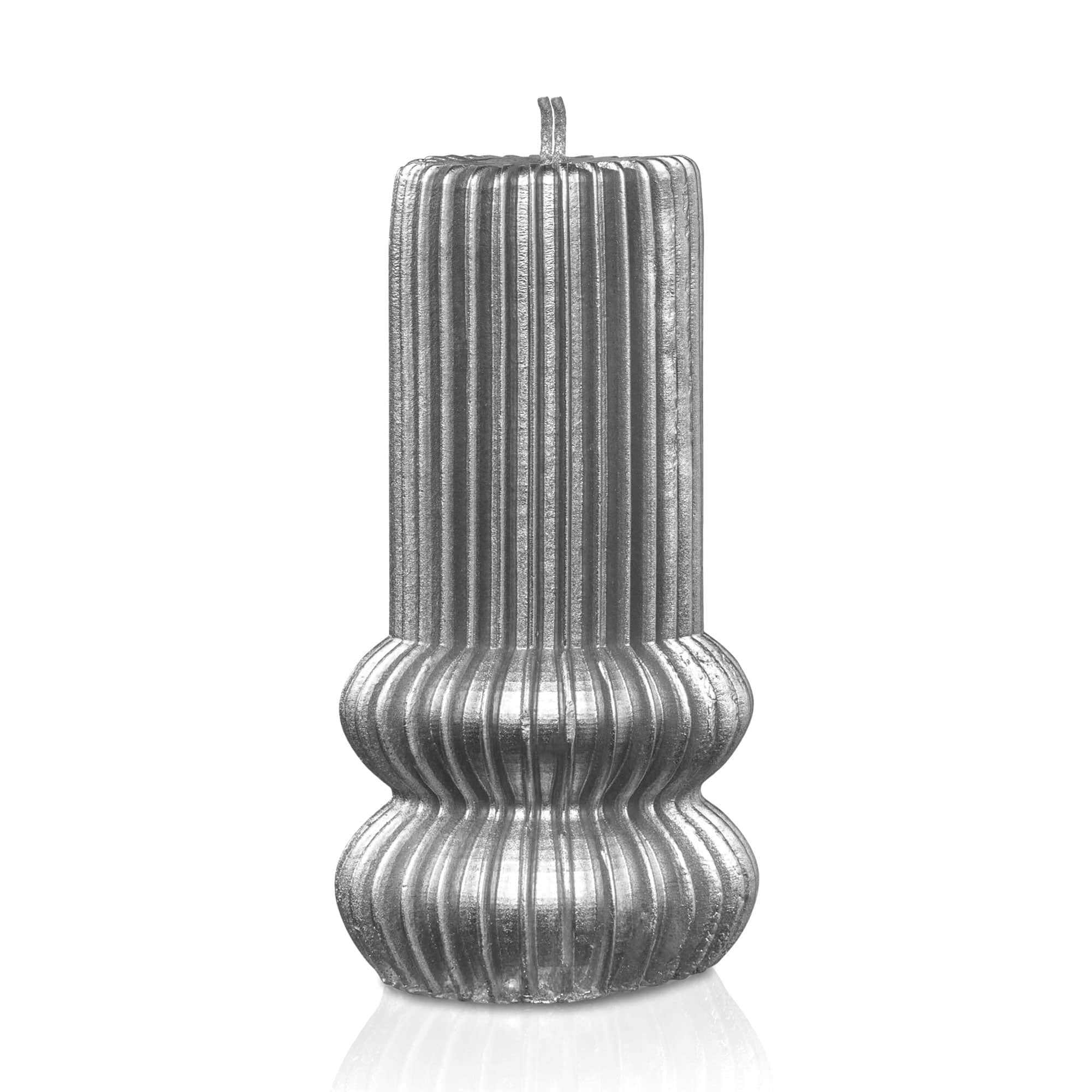 Fluted Havdalah Candle — styled in-room | Judaica Square Lakewood