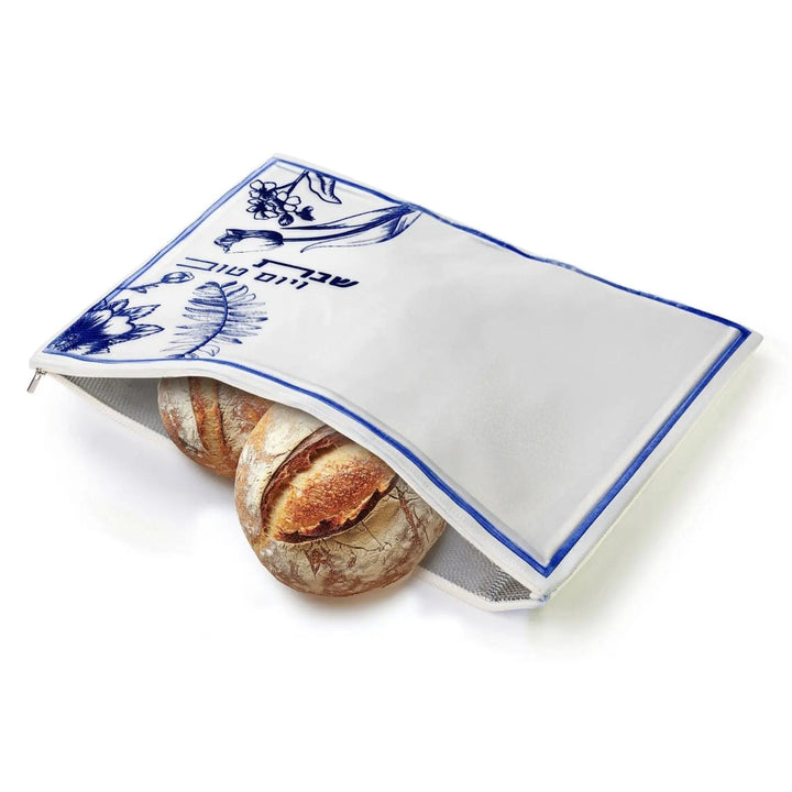 French Toile Challah Pouch Cover — Challah Cover