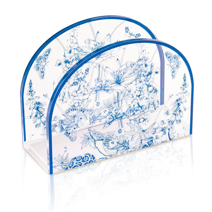 French Toile Napkin Holder — Napkin Holder