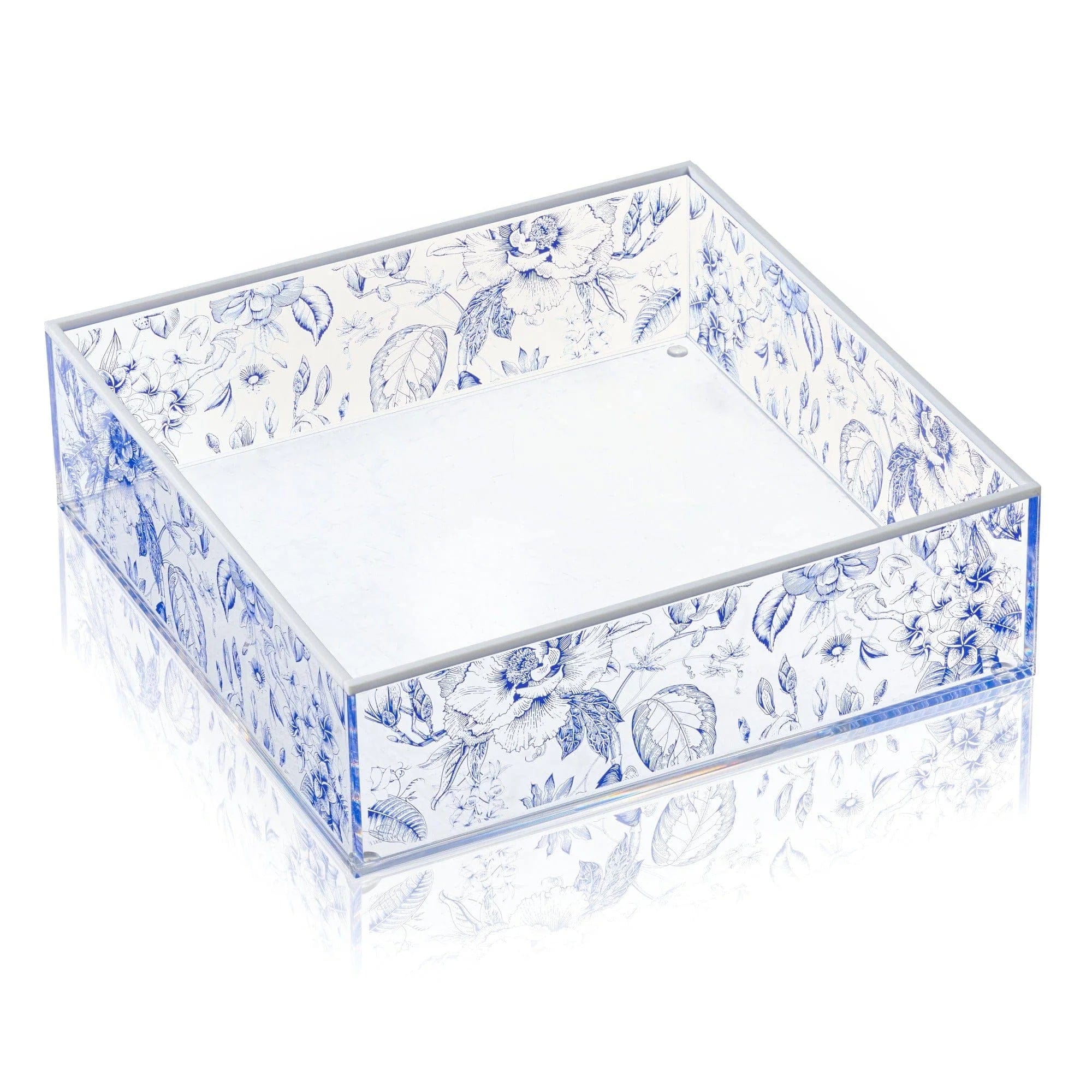 French Toile Towel Set — detail view | Judaica Square Lakewood