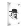R' Shayala Gadol Sketch — lucite Wall Art | Judaica Square Lakewood