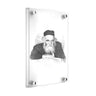 Rav Aharon Kotler Gadol Sketch — lucite Wall Art | Judaica Square Lakewood