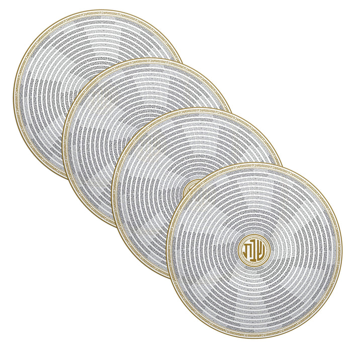Geometric Chargers — Charger Plate | Judaica Square Lakewood