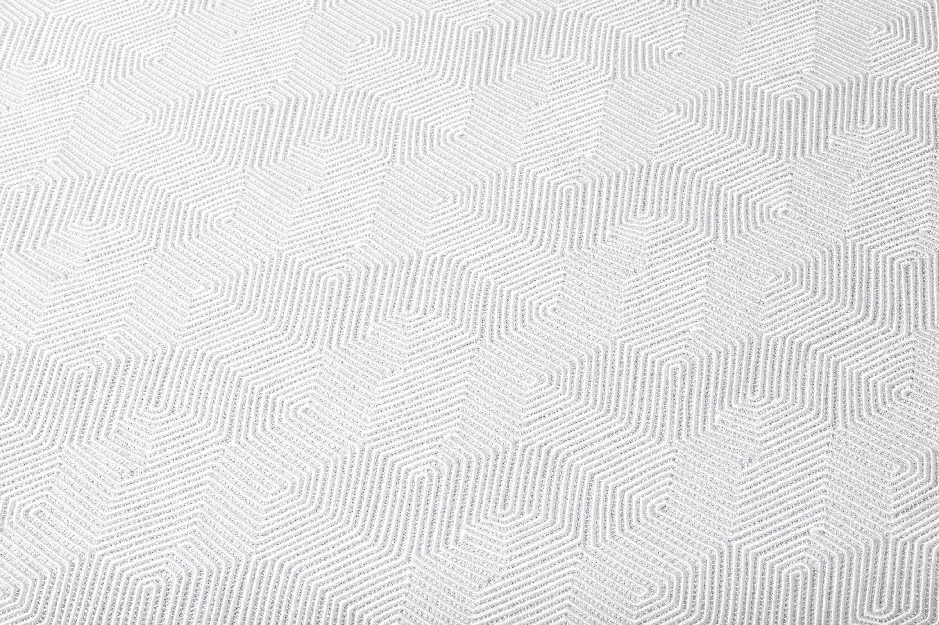Geometric Tablecloth — hero shot | Judaica Square Lakewood